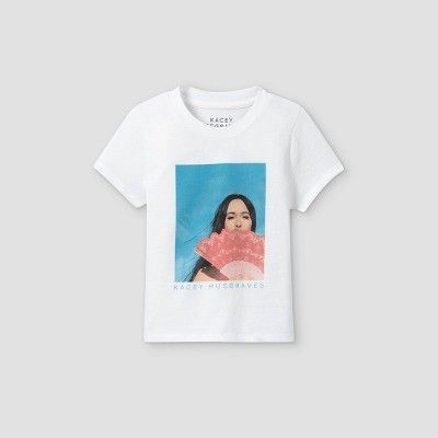 Toddler Girls' Kacey Musgraves Short Sleeve Graphic T-Shirt - White | Target