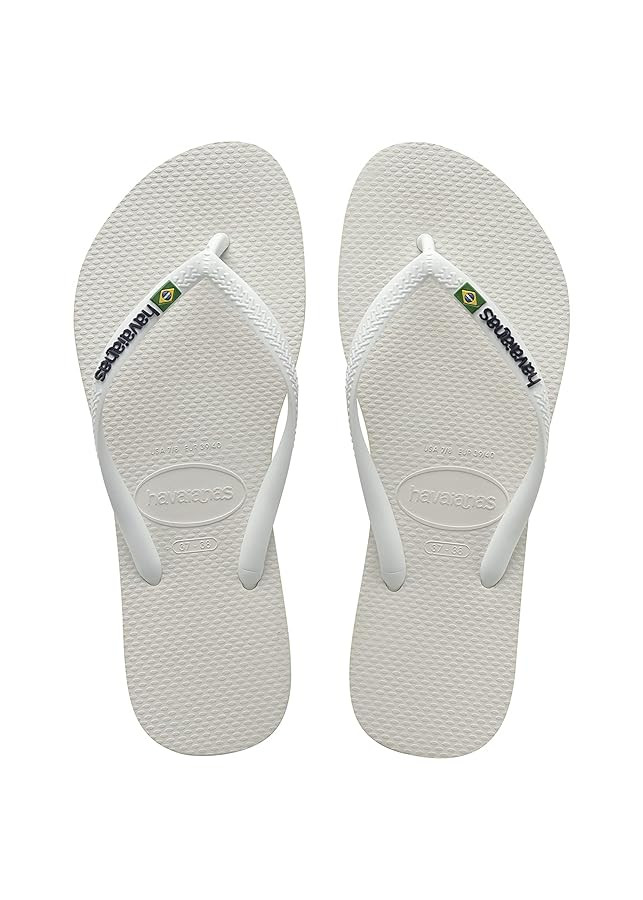 Havaianas - Slim Brasil Logo, Comfortable, Durable and Lightweight Flip-Flops, Tribute to Brazil,... | Amazon (UK)