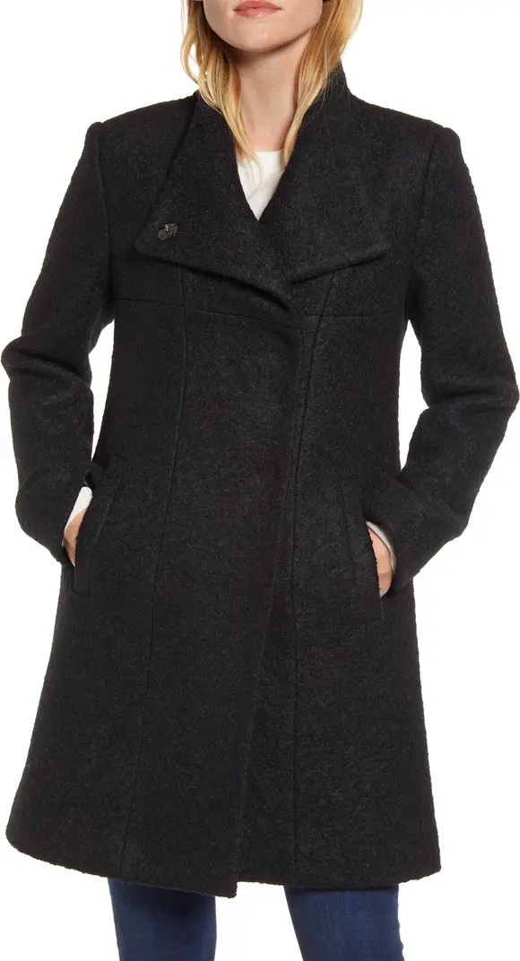 Double Breasted Bouclé Coat | Nordstrom Rack