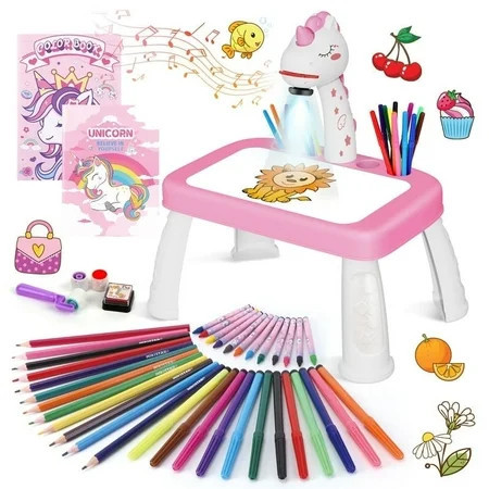 Sumsoltic Unicorn Drawing Projector Art and Craft Kit for 3+ Years | Walmart (US)