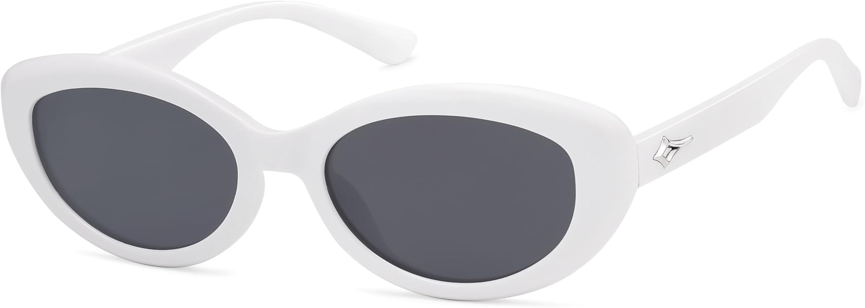 SOJOS Trendy Oval Polarized Sunglasses for Women Retro Small Slight Cat Eye Sun Glasses 90s Shade... | Amazon (US)