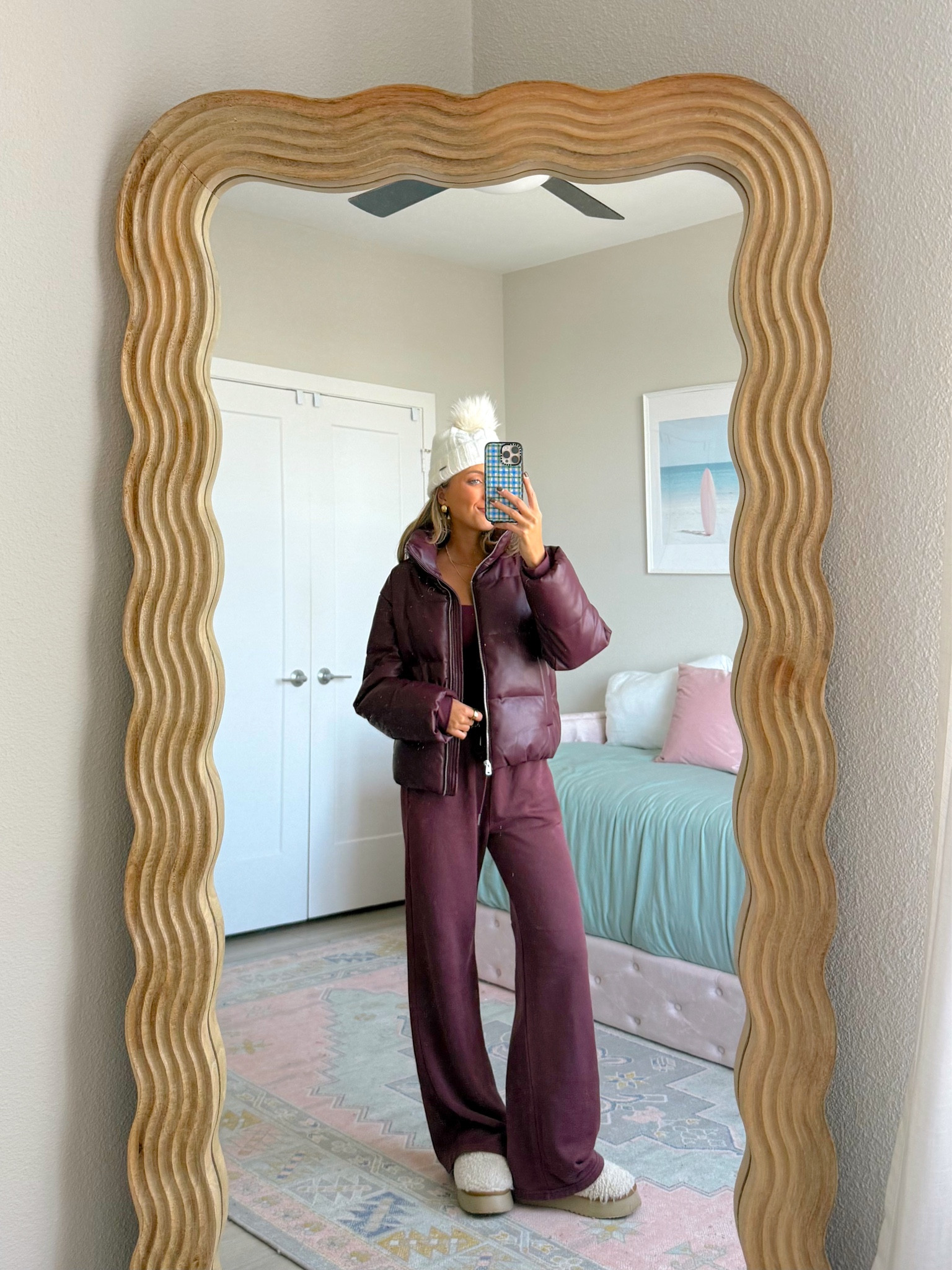 Abercrombie cyber week sale is here! 25-50% off everything + stack code AFMCKENZIE for an extra 15% off. 🎁wearing an XS regular in these sweatpants and a small in the puffer jacket (went up one size for layering) 

#LTKootd #LTKCyberWeek #LTKSaleAlert