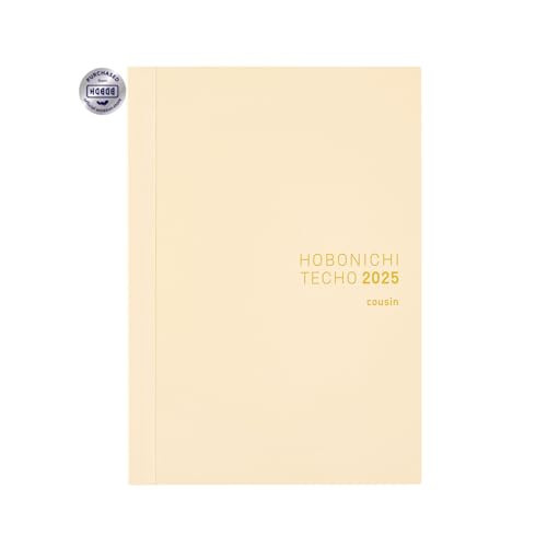 Hobonichi Techo 2025 Cousin Book [English/A5/January Start/Monday Start/Planner] | Amazon (US)