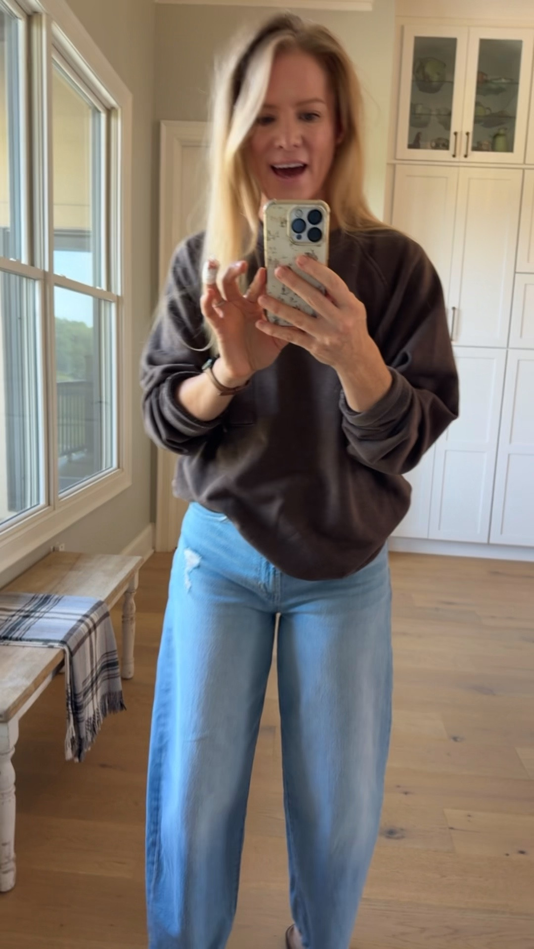 Comfy jeans outfit

Size reference 5’ 9” 140 lbs

Men’s 100% cotton sweatshirt - X-LARGE 

Muscle tank - medium

Barrel jeans -27
(Normally 26/28)

Slides - sized up



Casual jeans outfit. Affordable outfits. Sale finds. Walmart sale. Nordstrom rack jeans. Hudson jeans. Oversized sweatshirt. Cotton.

#LTKSaleAlert #LTKOver40 #LTKTall