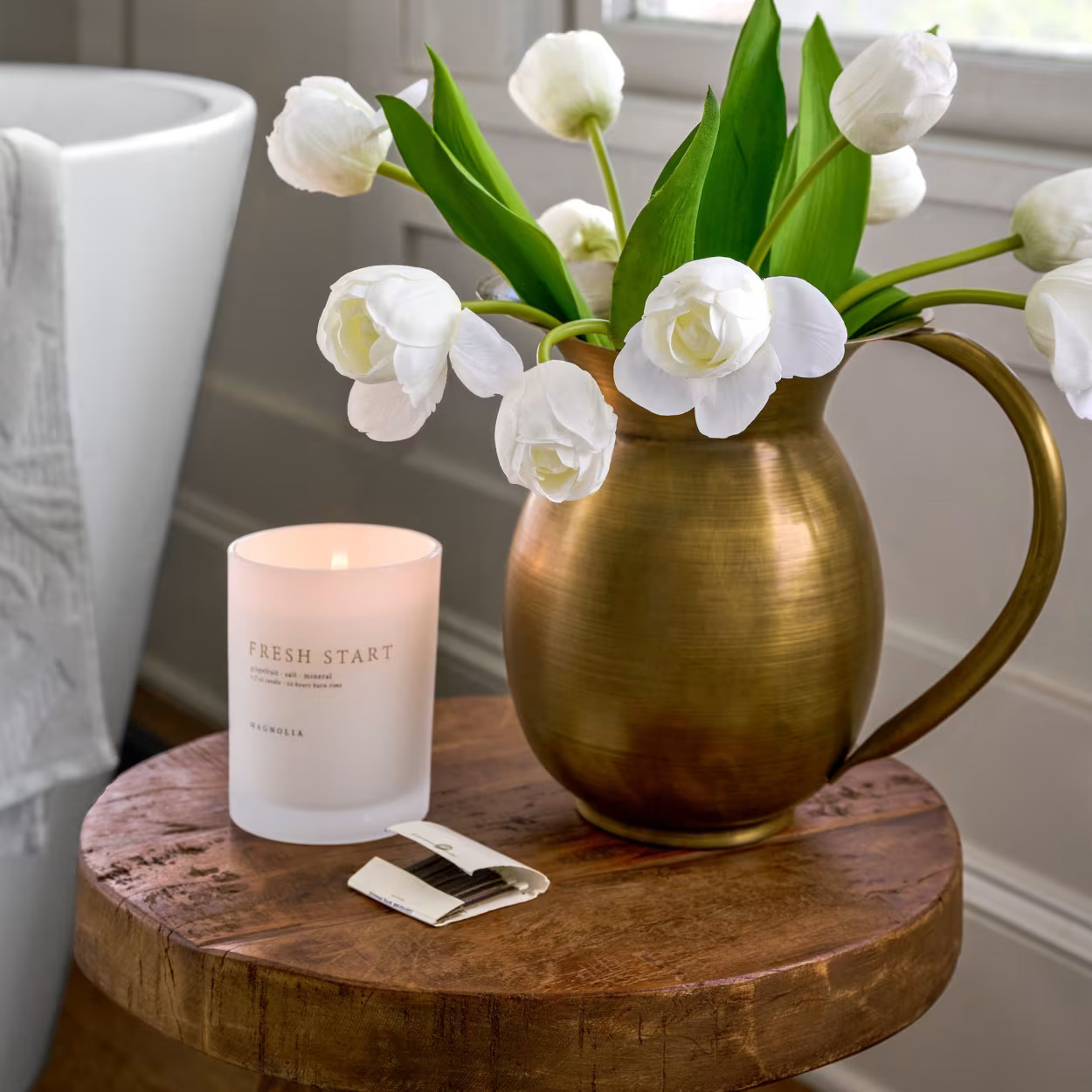 Real Touch Tulip Bundle | Magnolia