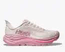 HOKA Women's Clifton 10 Shoes in White/Cielo Blue, Size 8.5 | Hoka One US