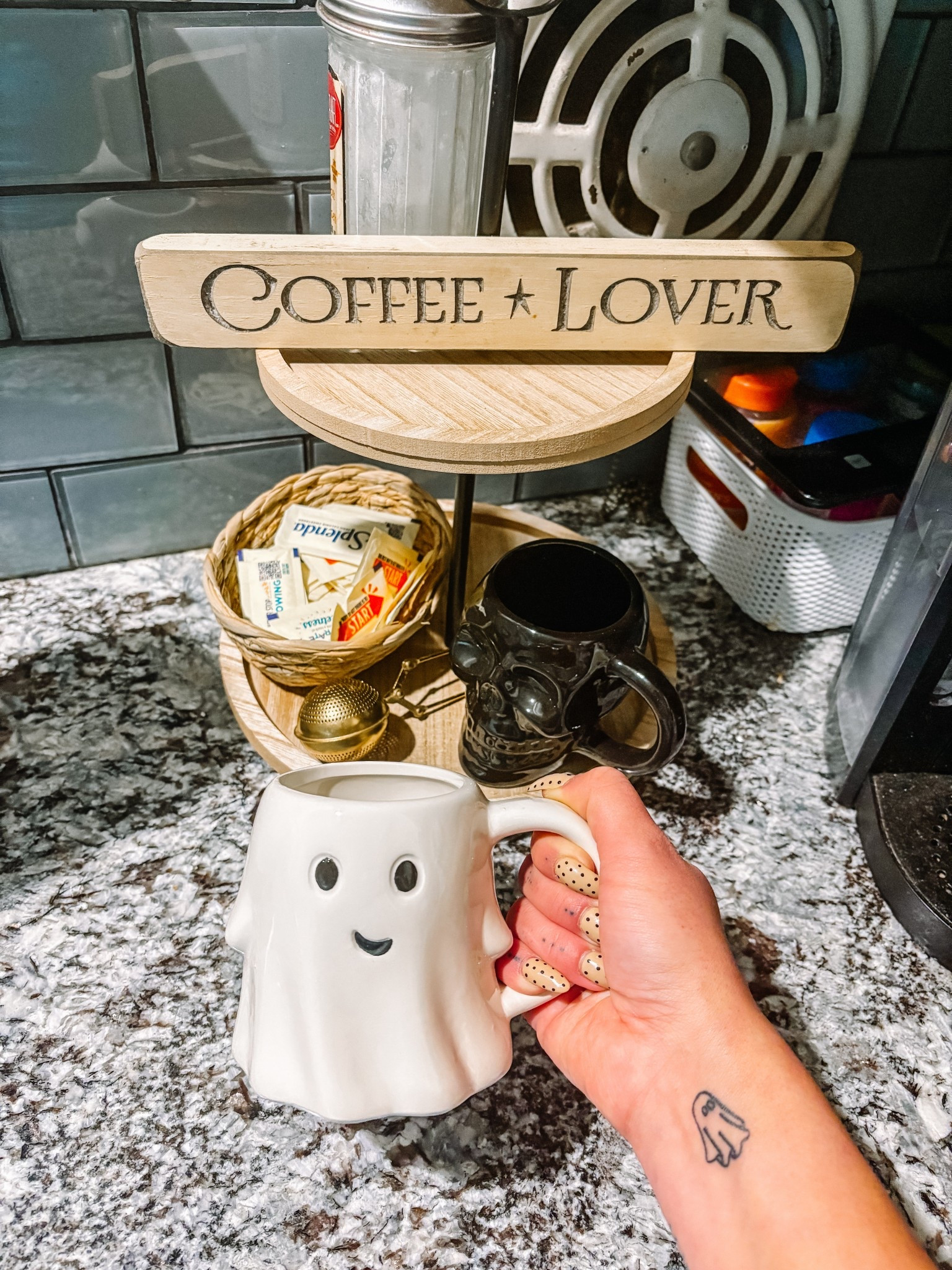 I love spooky season!! 👻 
Get your cutie ghost mug for only $12.99!! 
*other colors to choose from!! 

#LTKHome #LTKFindsUnder50 #LTKSeasonal