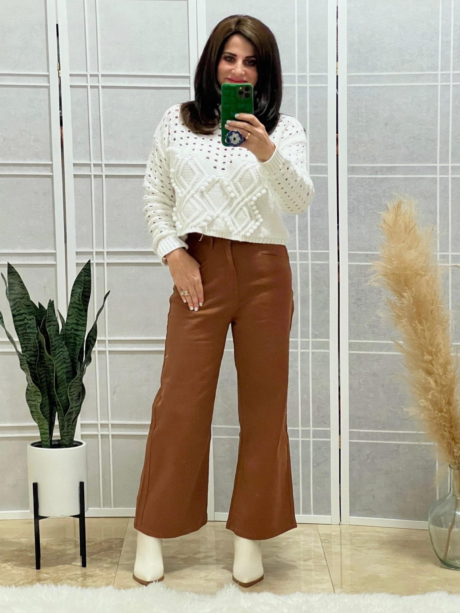 Knit sweater size 6 
Jeans size 2 

#LTKunder100 #LTKSeasonal #LTKstyletip