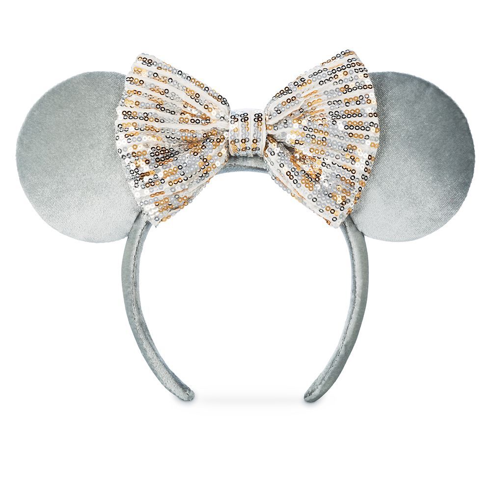 Minnie Mouse Ear Headband for Adults – Winter Frost | Disney Store