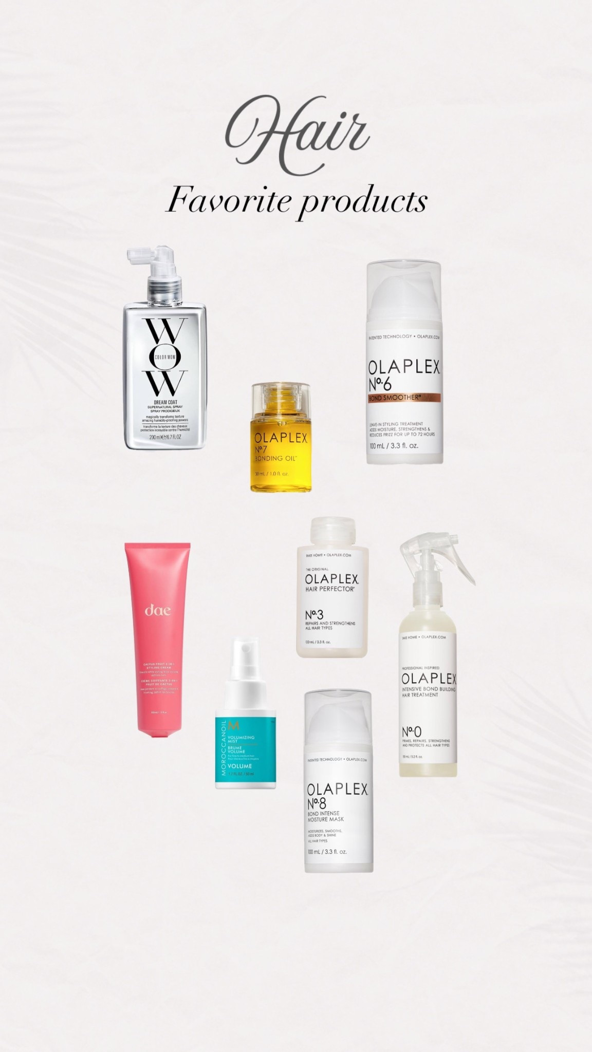 Hair products favorites 

#LTKBeauty