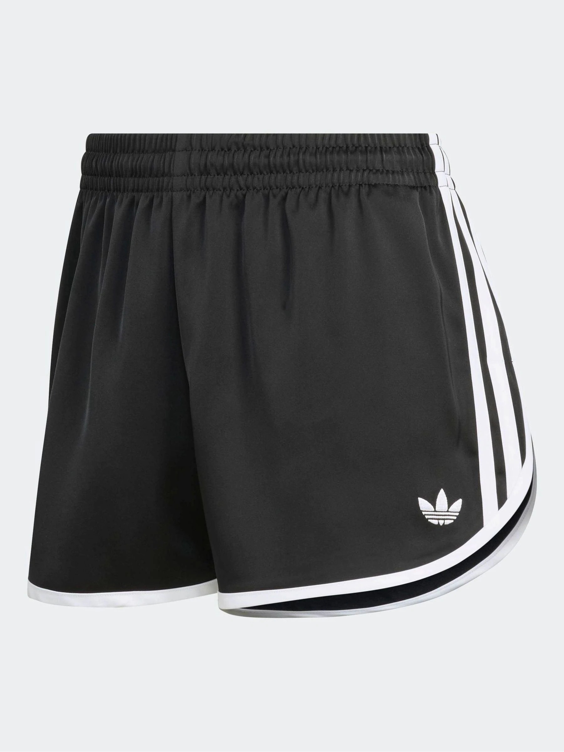 adidas originals adidas originals Black 3 Stripes Sprinter Shorts | Next US