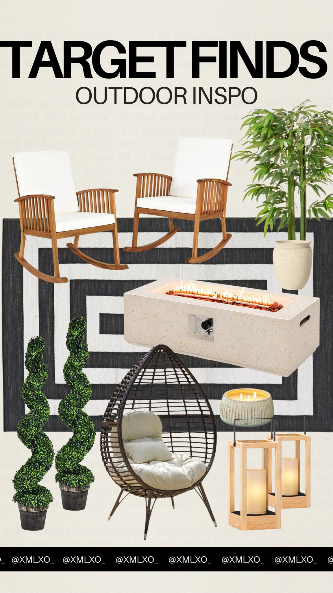 It’s almost patio season! Outdoor inspo for a cozy and elegant summer 🍋🦓💜

#mytargetstyle #targetfinds #outdoorfurniture #outdoorinspo

#LTKfindsunder100 #LTKhome #LTKSpringSale