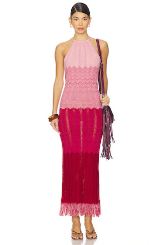 Capittana Cornelia Degrade Dress in Red from Revolve.com | Revolve Clothing (Global)