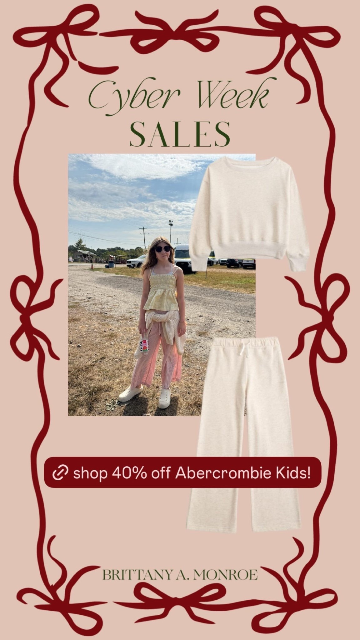 Amelia’s favorite store…get 40% off Abercrombie kids! She has a cart full of items on her wish list so I’ll link them here in case you have a tween on your gifting list equally as obsessed with Abercrombie! @abercrombie @shopmy

#LTKCyberWeek #LTKGiftGuide #LTKSaleAlert