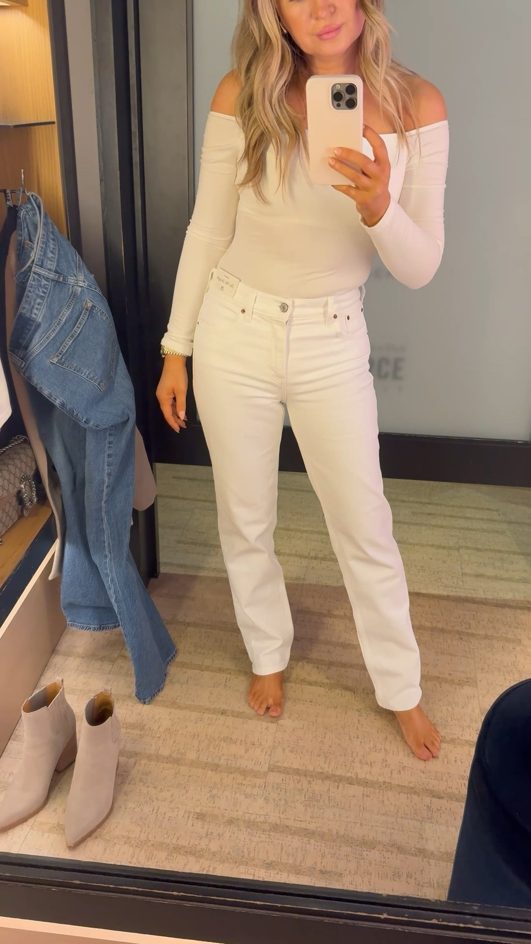 50% off extra of sale price
Wearing 26. I’m 5’6

#LTKValentine #LTKootd #LTKgrwm