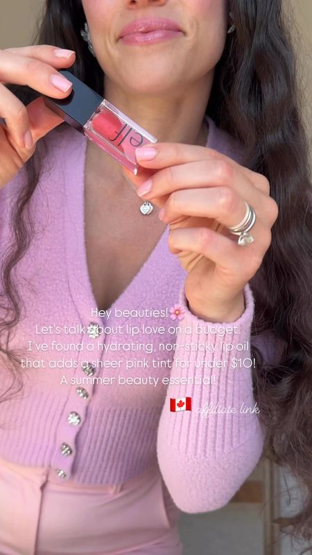 Hey beauties!Let's talk about lip love on a budget🌸 I’ve found a hydrating, non-sticky lip oil that adds a sheer pink tint for under $10! A summer beauty essential!

#LTKsale #LTKcanada #LTKbeauty