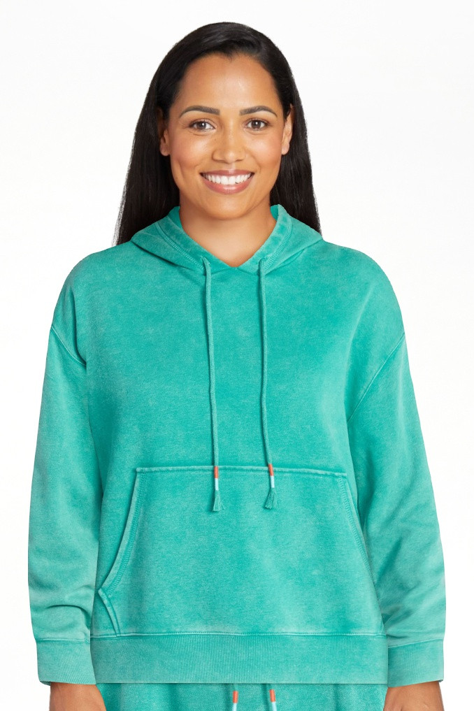 No Boundaries Washed Fleece Pullover Hoodie, Women's XXS-XXL | Walmart (US)