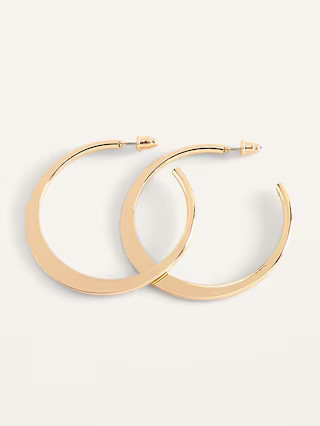 Gold-Toned Hoop Earrings for Women | Old Navy (US)