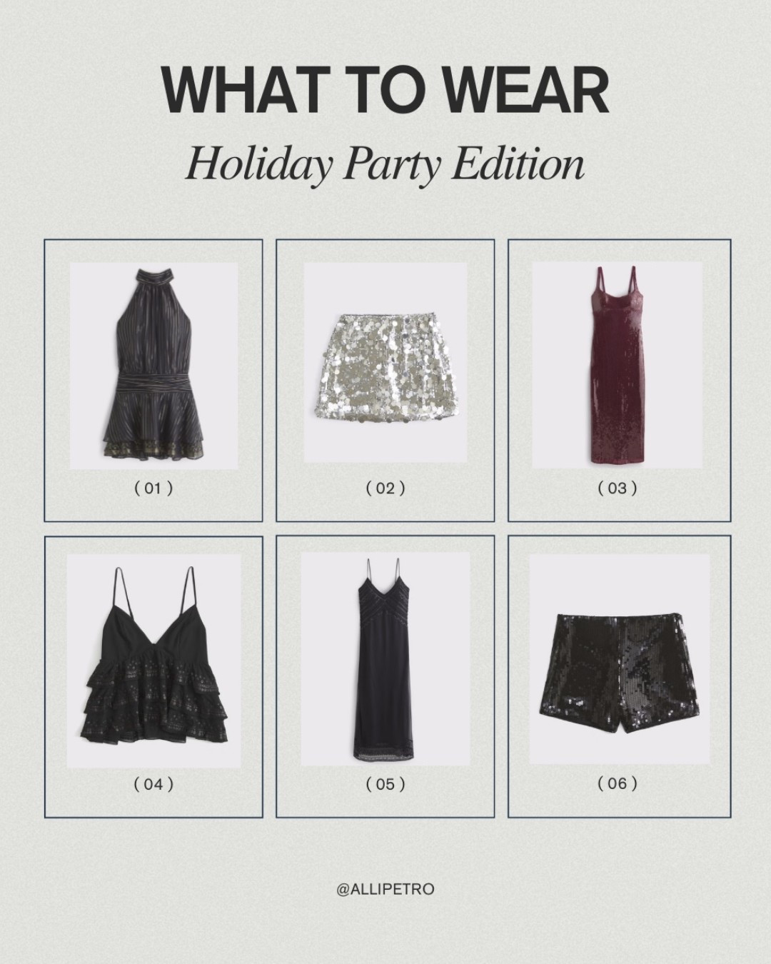 What to wear to a holiday party from Abercrombie & Fitch 🍾 these party outfits are perfect for NYE, family party, celebrating with friends, or an office party! Whether you’re looking for the perfect holiday dress, a cute top, festive shorts or skirts - we have you covered! 💫

#LTKHoliday #LTKWedding #LTKGiftGuide