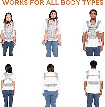 Ergobaby Omni 360 All-Position Baby Carrier for Newborn to Toddler with Lumbar Support & Cool Air... | Amazon (US)