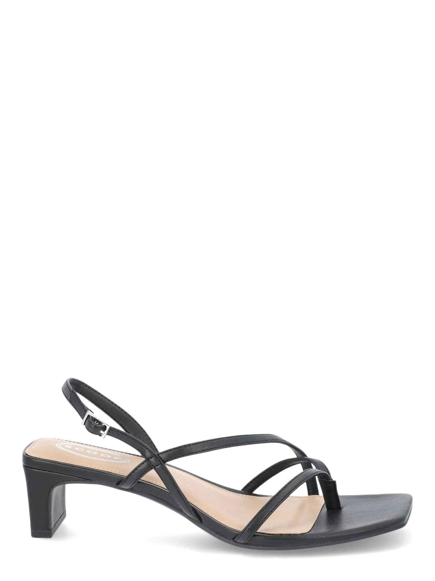 Scoop Women's Slingback Block Heels with Adjustable Strap | Walmart (US)