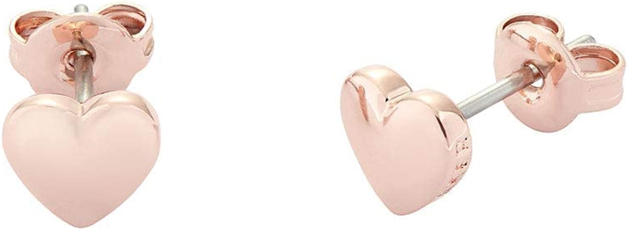 Ted Baker Harly Tiny Heart Stud Earrings - Rose Gold or Silver Tone Plated | Amazon (UK)