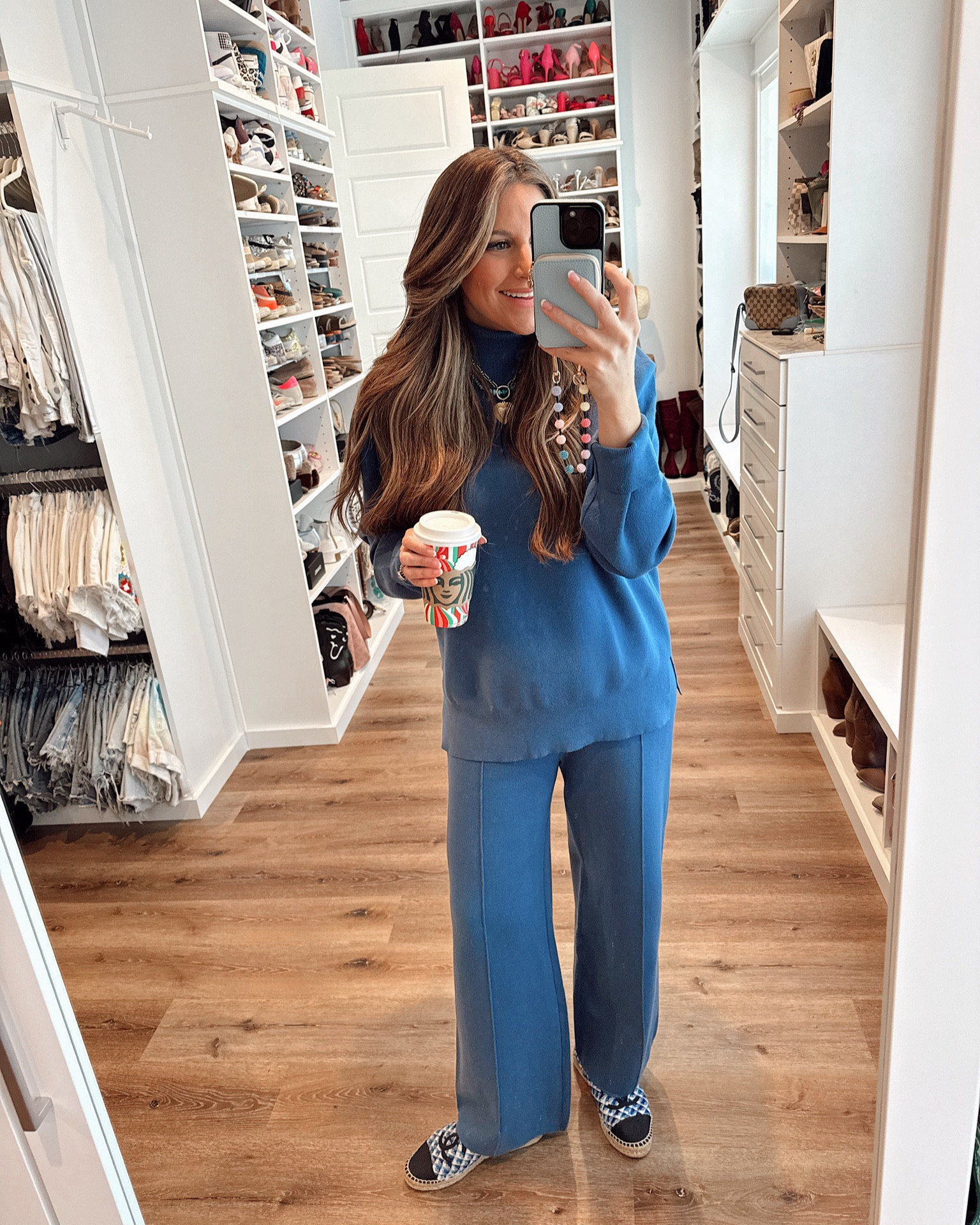 In a large 2 piece set for postpartum - fits tts.

#LTKSeasonal #LTKBaby #LTKStyleTip