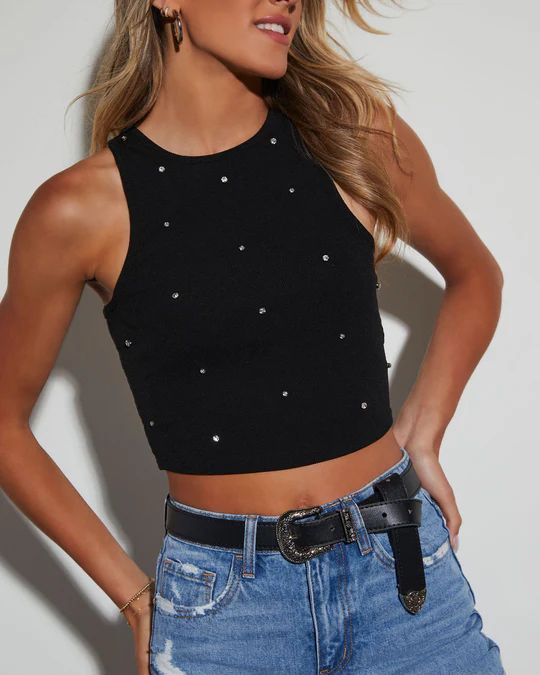 Urban Edge Embellished Tank Top | VICI Collection