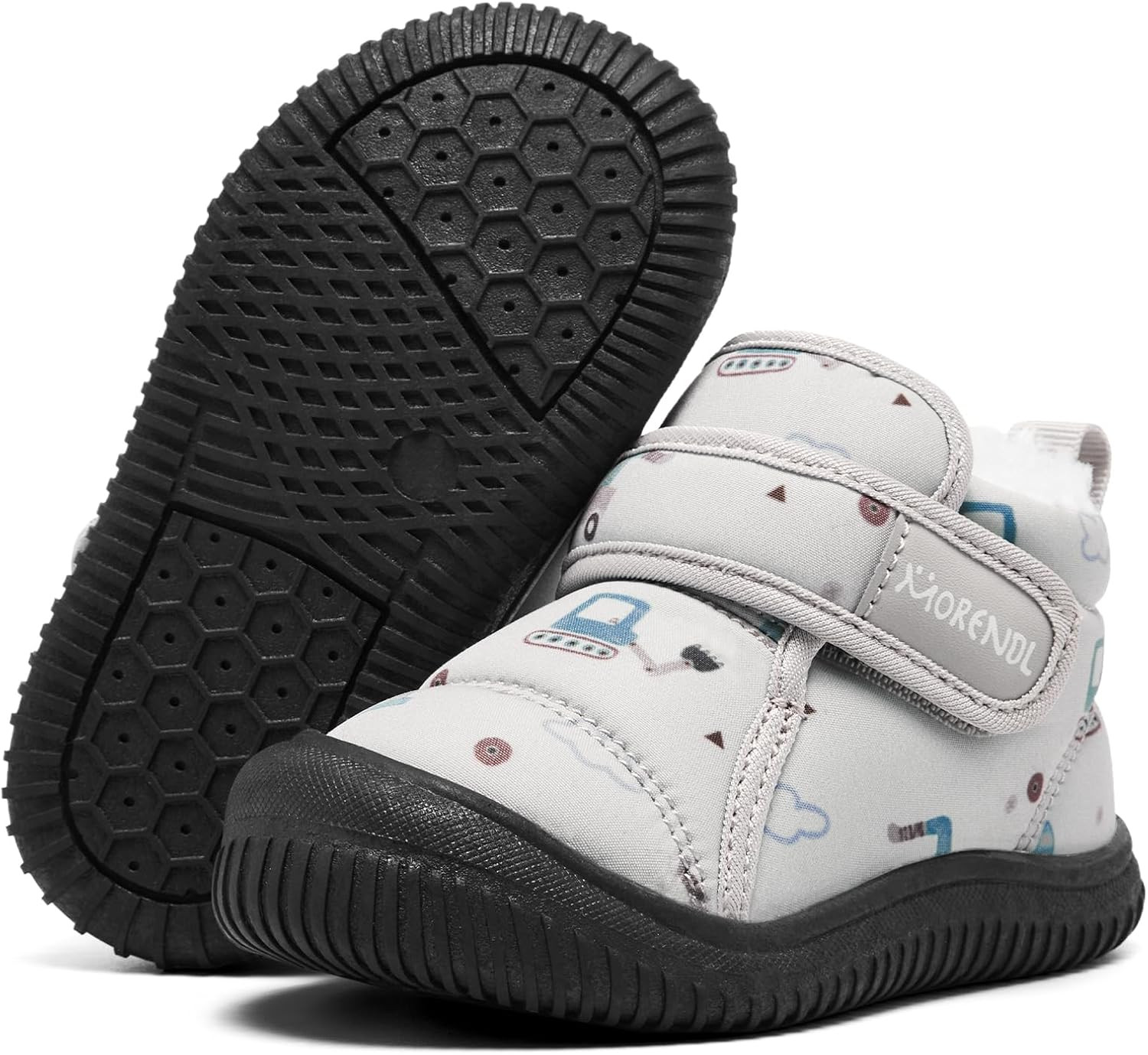 MORENDL Toddler Snow Boots Baby Booties Infant Winter Shoes First Walking Shoes | Amazon (US)