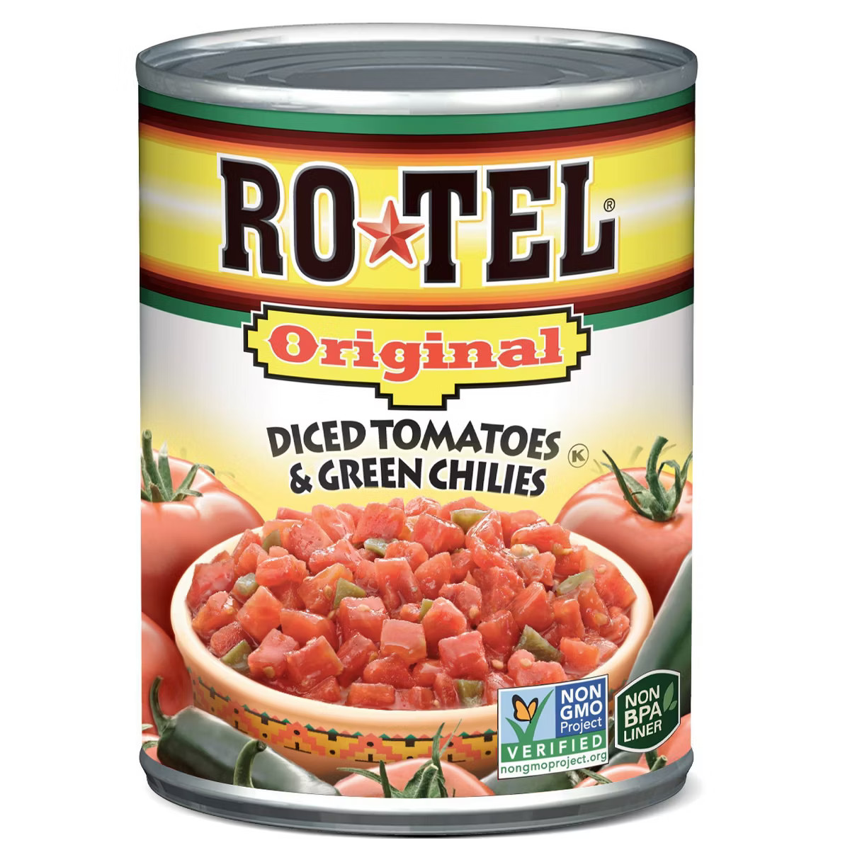 Rotel Original Diced Tomatoes & Green Chilies 10oz | Target