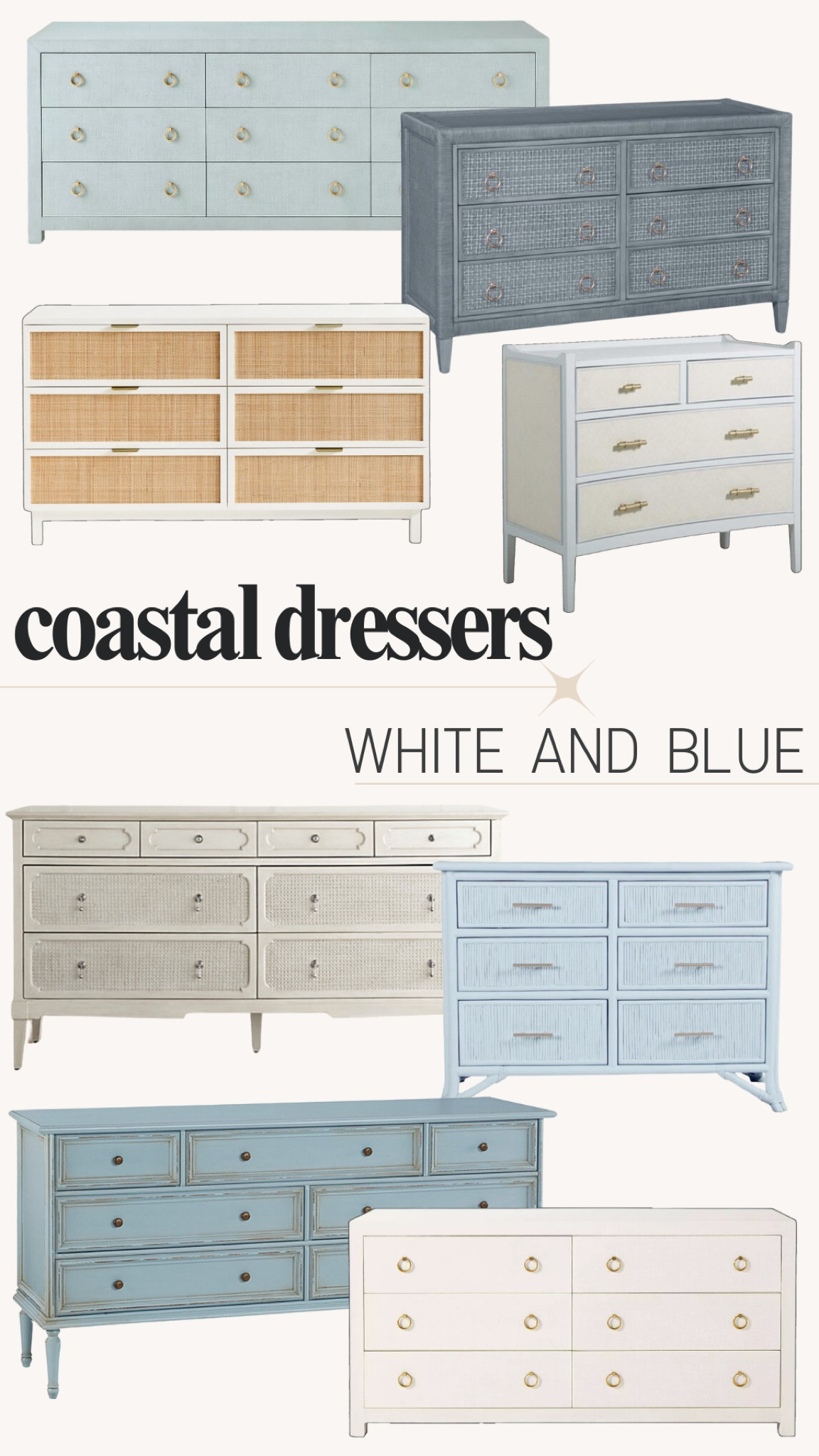 Coastal dressers that I’m loving! 

Coastal home, blue and white, beach living, beach house, dresser 

#LTKHome #LTKStyleTip #LTKTravel