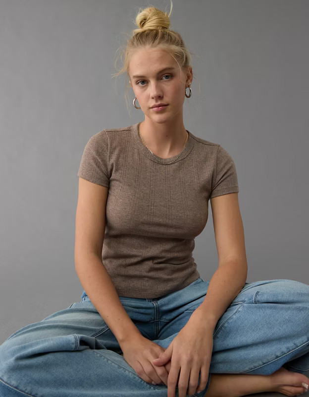 AE Hey Baby Tee | American Eagle Outfitters (US & CA)