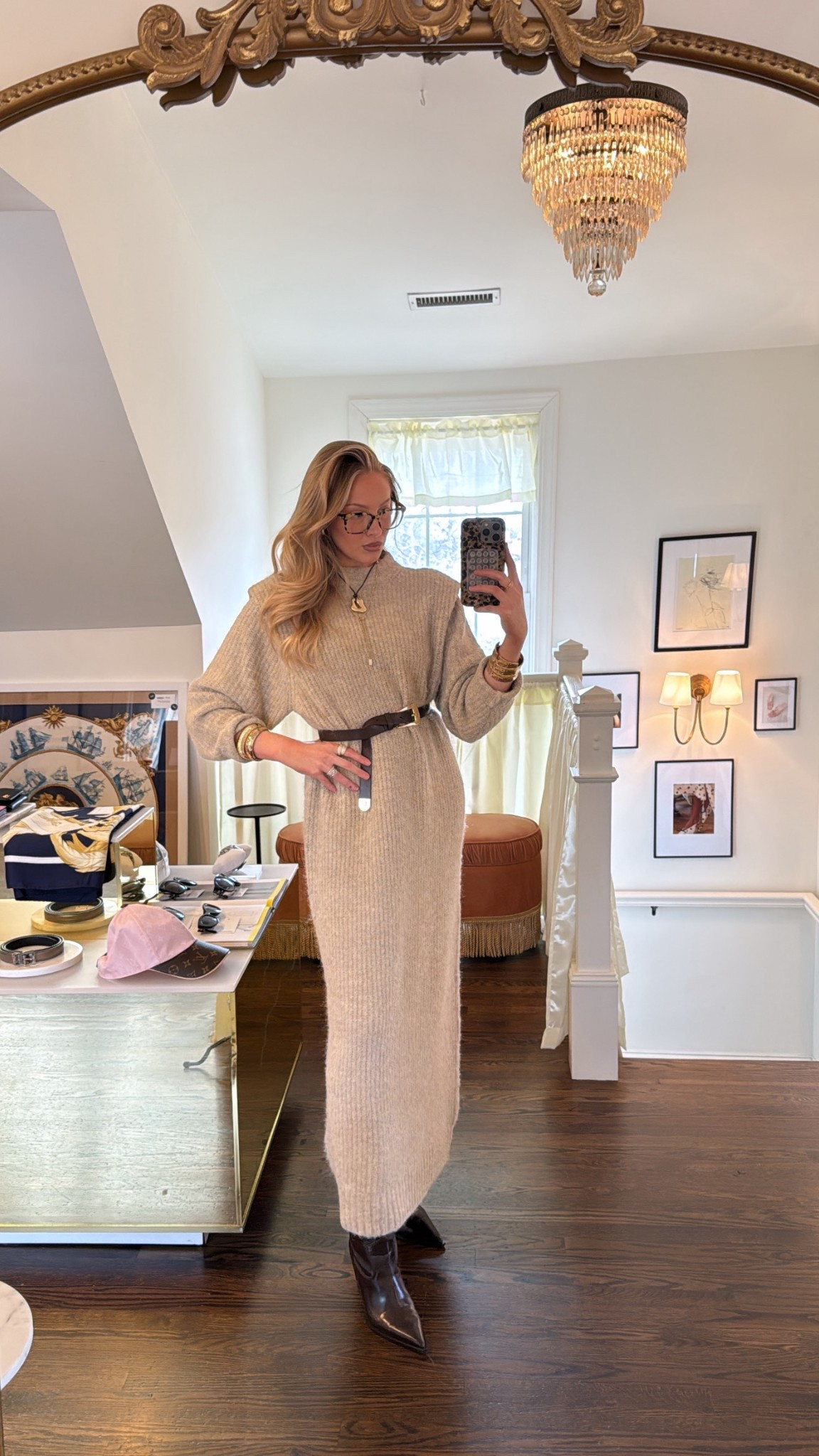 sweater dresses are back 🫶🏼 boots are old from zara but i linked similar! 

#LTKWorkwear #LTKSeasonal #LTKootd