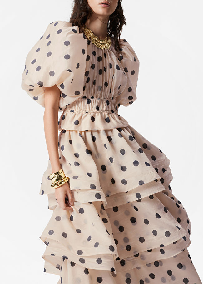 Ruched Balloon-Sleeve Blouse | & Other Stories UK
