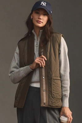 Varley Covey Reversible Quilt Vest | Anthropologie (US)