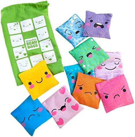 Educational Insights My Feeling Bean Bags, Set of 10 Bean Bags, Social Emotional Learning, Preschool | Amazon (US)