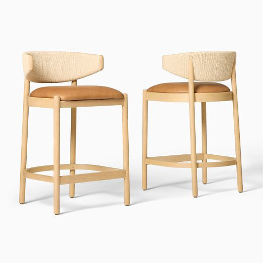Ezra Bar & Counter Stool | West Elm (US)