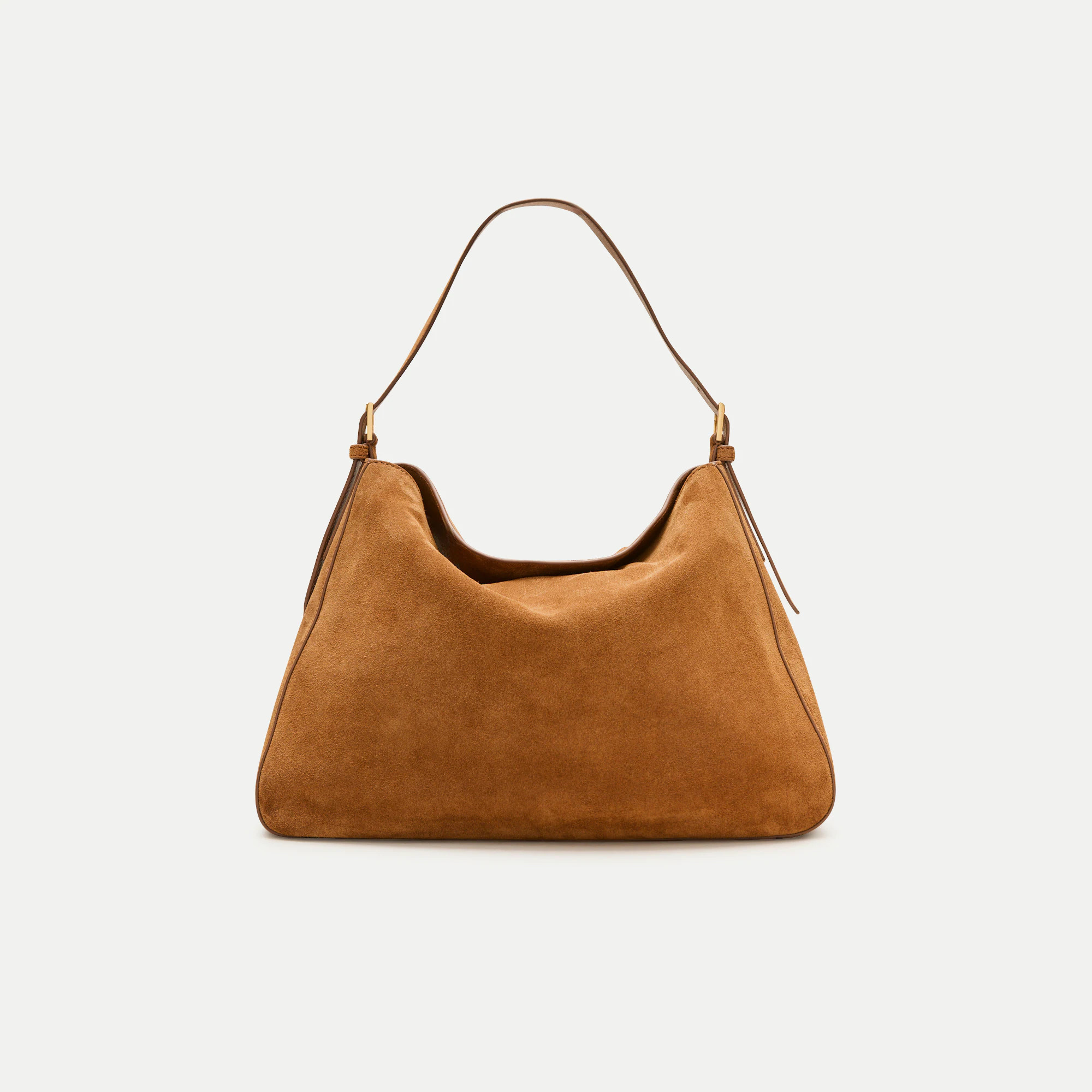 Berkeley large shoulder bag in suede | J. Crew US