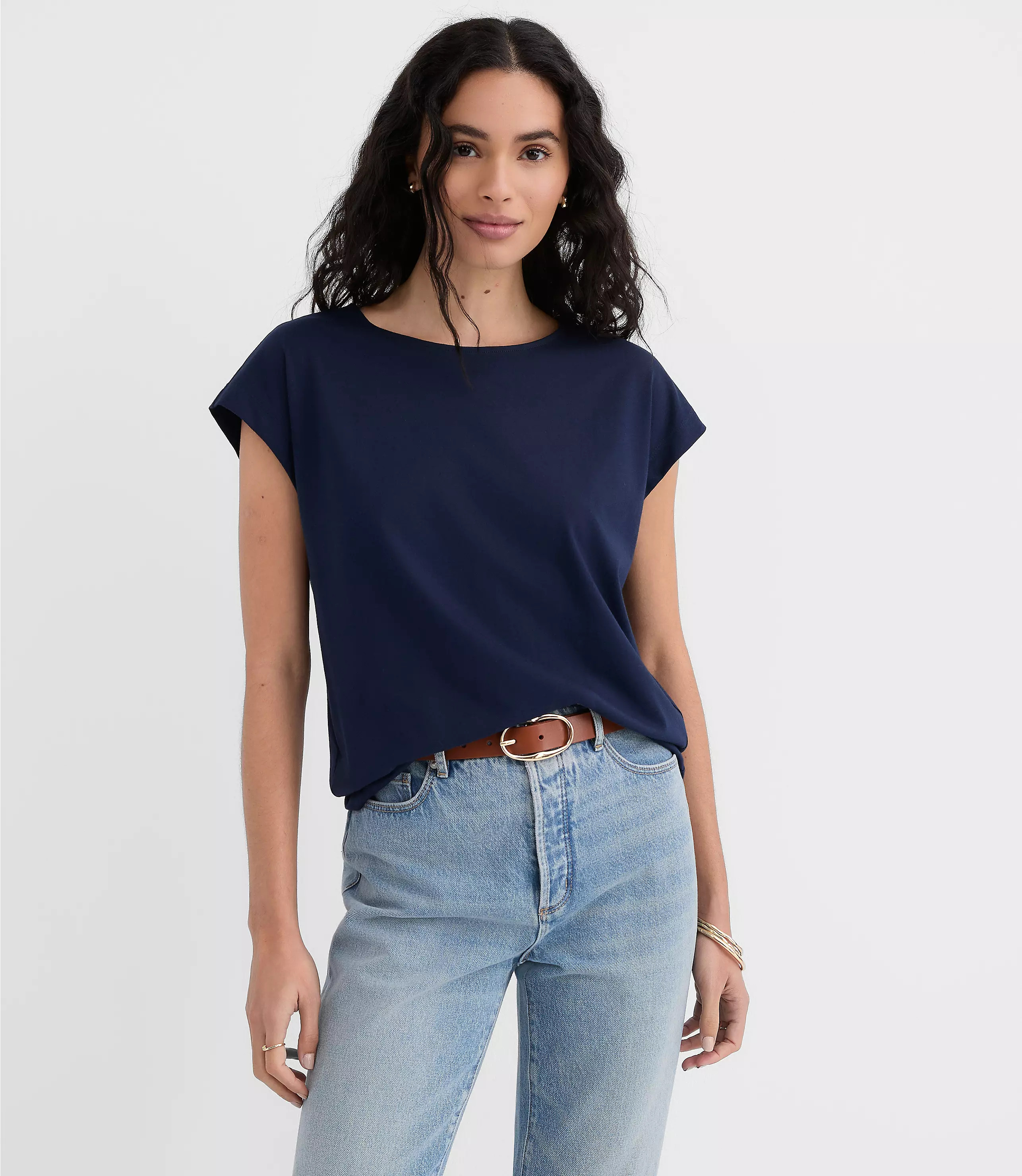 Petite Modern Wedge Tee | LOFT