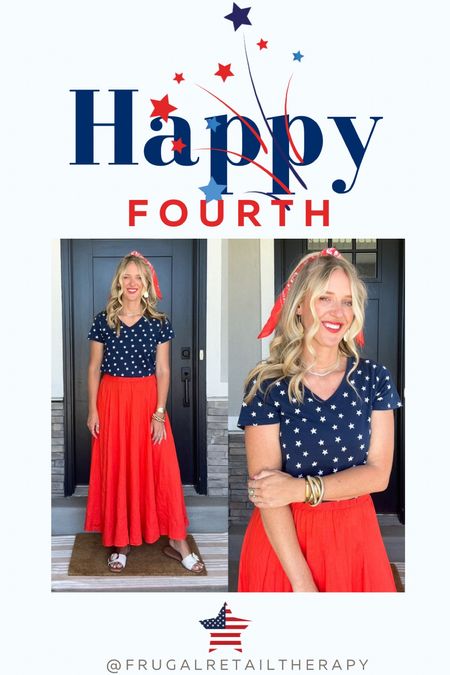 Fourth of July outfit idea 

#LTKStyleTip #LTKFindsUnder50 #LTKSaleAlert