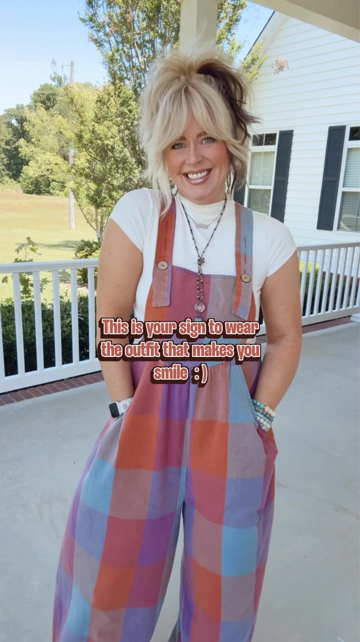 These are the cutest overalls! They come in a blue plaid combo that’s available and on sale! 
✨Save @Three Bird Nest w/ code MANDIE20MAULDIN if it’s not on sale already

#LTKSaleAlert #LTKootd #LTKOver40