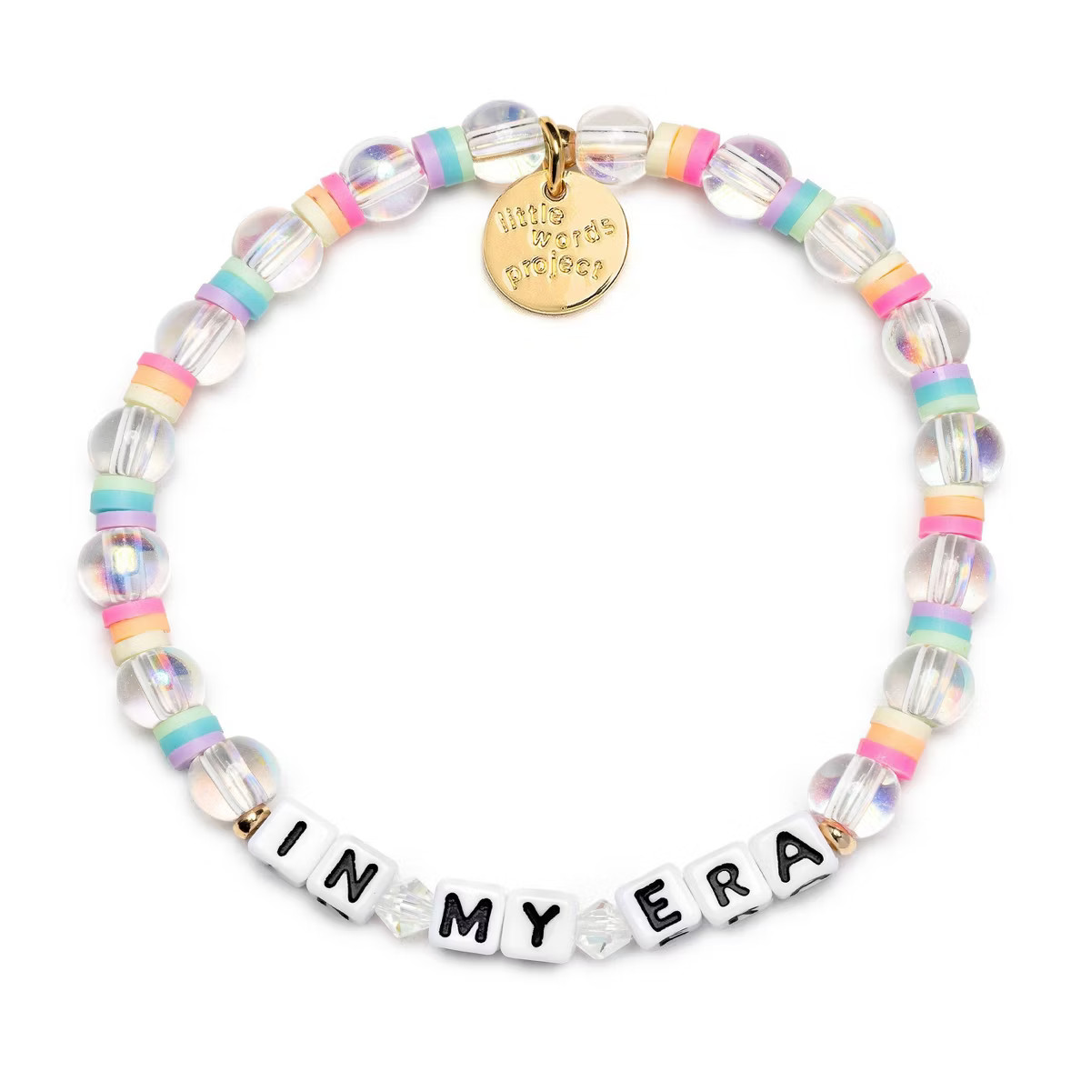 Little Words Project In My Era Beaded Bracelet - Looking Glass | Target