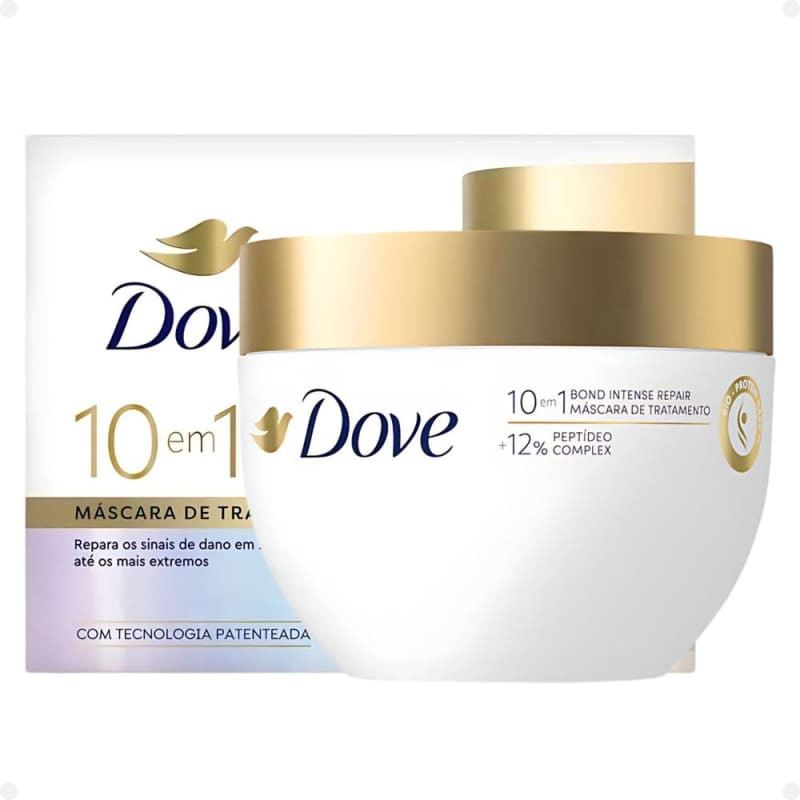 Máscara de Tratamento Dove 10 em 1 Bond Intense Repair 250g | Beleza Na Web (BR)