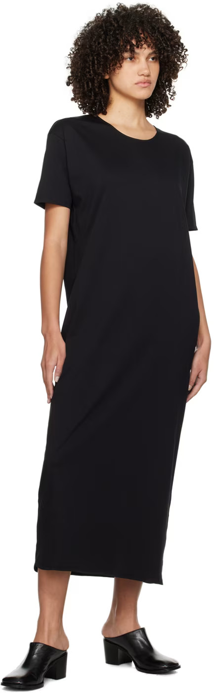 Black Arue Midi Dress | SSENSE