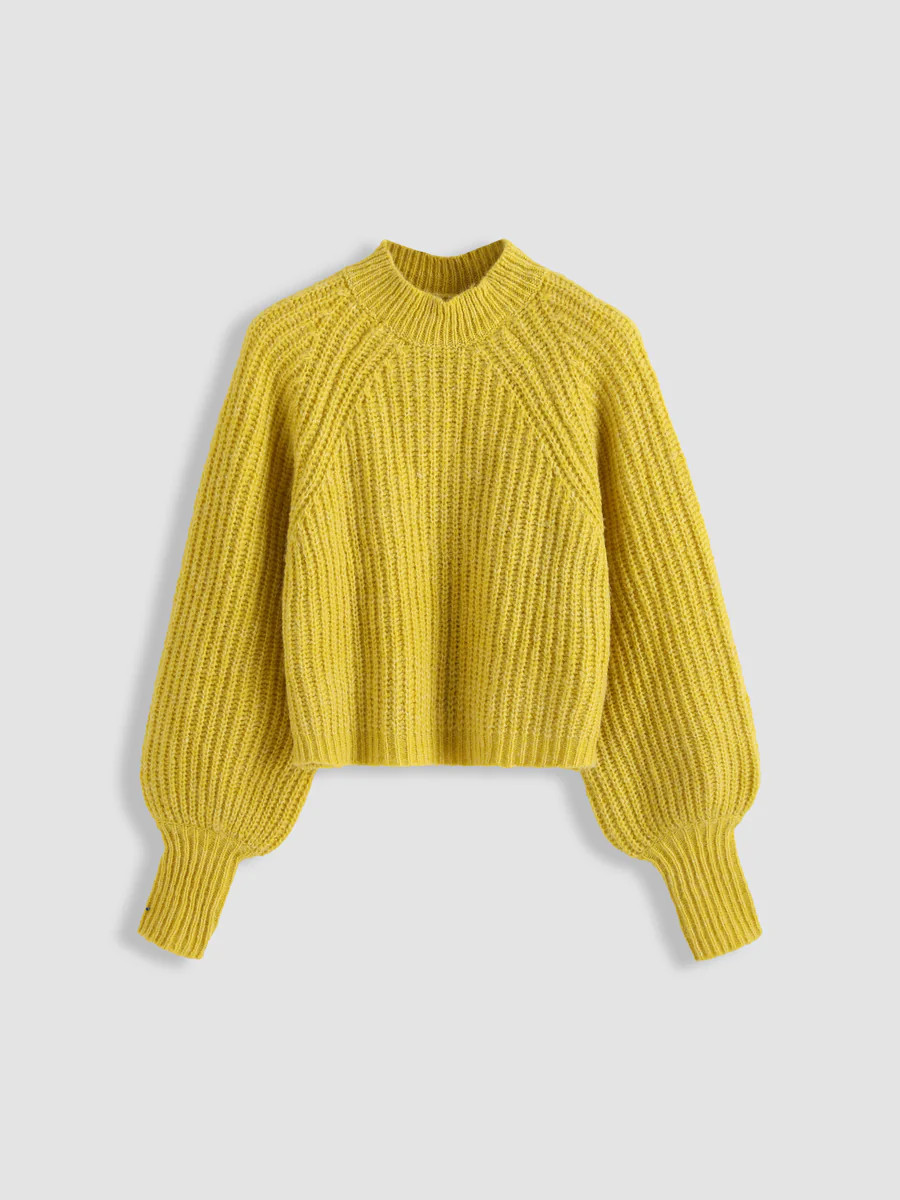 Yellow Knit Sweater | Cider