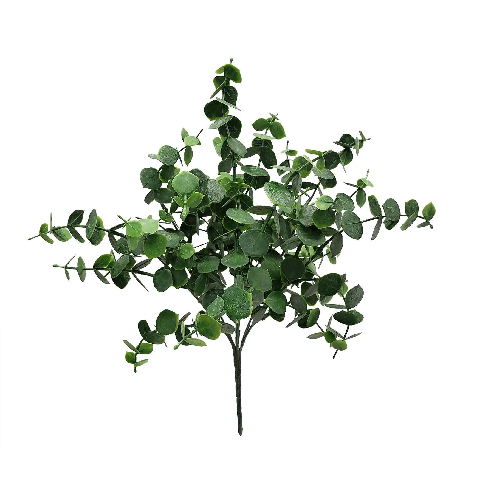 Mainstays 14" Artificial Plant, Eucalyptus Leaves Pick, Green Color. Indoor Use | Walmart (US)