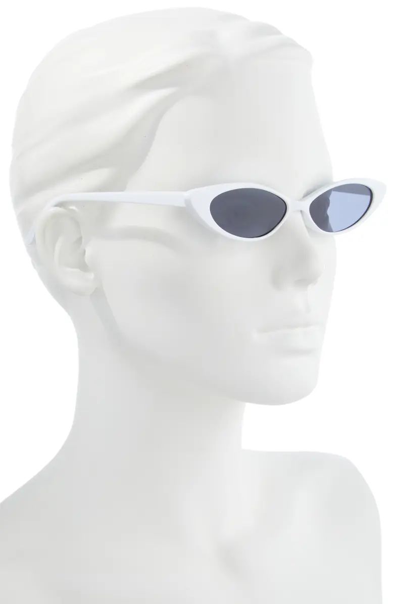 Mini Oval 55mm Cat Eye Sunglasses | Nordstrom