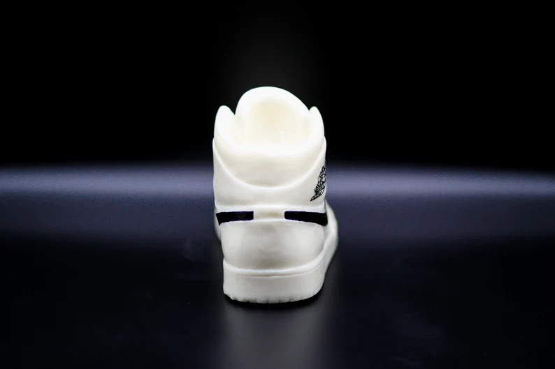 Candle Nike Air Jordan 1 OG Black Retro Vegan Sneaker Basket | Etsy | Etsy (US)