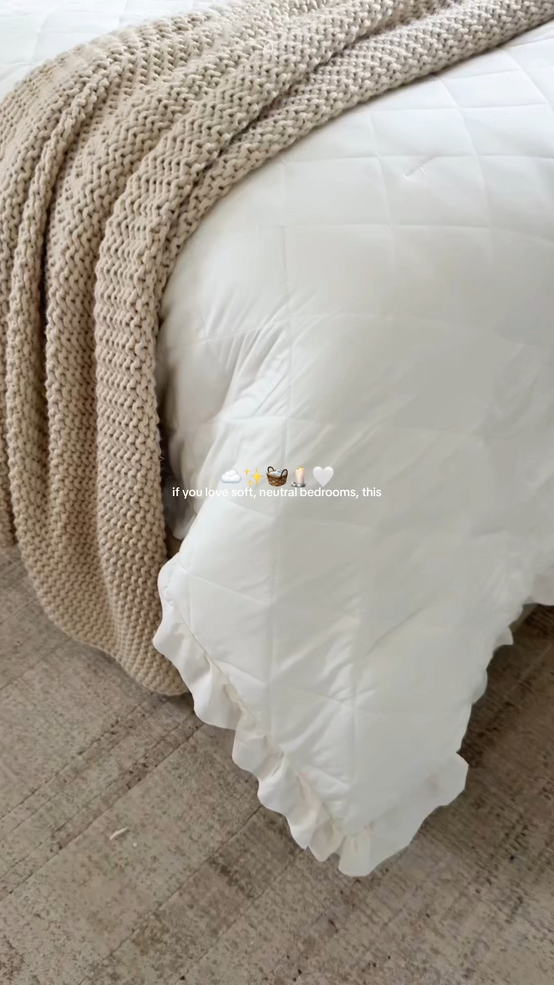 If your bed doesn’t feel cozy or inviting, this comforter set fixes that. Soft, lightweight, and calming, it instantly upgrades your bedroom and makes bedtime feel peaceful again. Perfect for creating a neutral, cozy aesthetic while still being comfortable enough for everyday sleep.

neutral comforter set, cozy bedding set, white comforter aesthetic, shabby chic comforter, soft microfiber comforter, bedroom refresh essentials, calming bedroom decor, lightweight comforter set, cozy sleep essentials, neutral bedroom bedding

#LTKSaleAlert #LTKFindsUnder50 #LTKHome