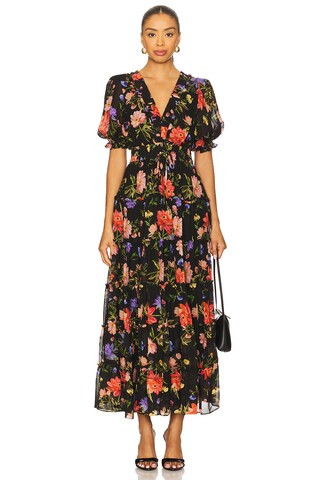 Yumi Kim Farrah Maxi Dress in Garden Bloom Black from Revolve.com | Revolve Clothing (Global)